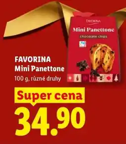 Lidl FAVORINA Mini Panettone nabídka