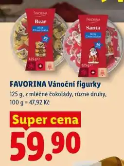 Lidl FAVORINA VÁNOČNÍ FIGURKY nabídka