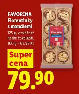 Lidl FAVORINA Florentinky s mandlemi nabídka