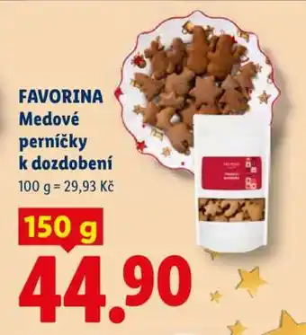 FAVORINA Medové perníčky k dozdobení