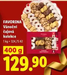 Lidl FAVORINA Vánoční čajová kolekce nabídka