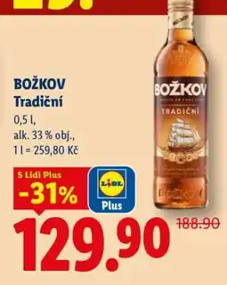 Lidl Božkov Tradiční nabídka