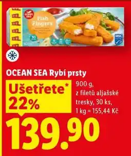 Lidl OCEAN SEA RYBÍ PRSTY nabídka