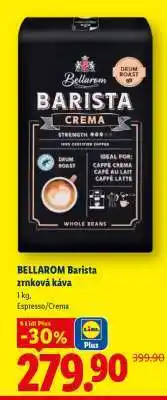 Lidl BELLAROM Barista zrnková káva nabídka