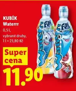 Lidl Kubík Waterrr nabídka