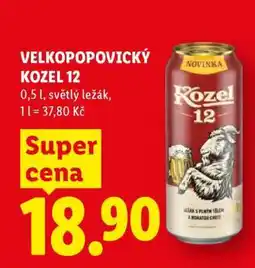 Lidl VELKOPOPOVICKÝ KOZEL 12 nabídka