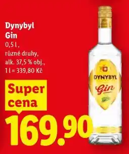 Lidl DYNYBYL GIN nabídka