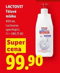 Lidl Lactovit Tělové mléko nabídka