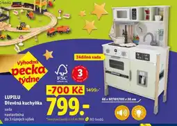 Lidl LUPILU Dřevěná kuchyňka nabídka