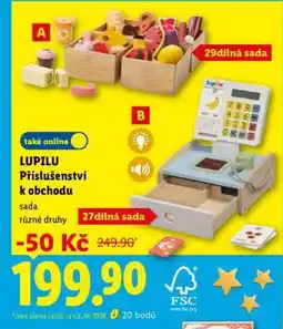 Lidl LUPILU Příslušenství k obchodu nabídka
