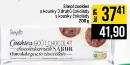 Jip Simpl cookies nabídka