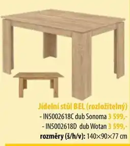IDEA nábytek Bel jídelní stůl (rozložitelný) nabídka