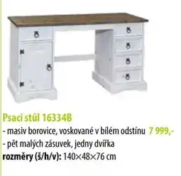 IDEA nábytek Psací stůl 16334B nabídka