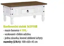 IDEA nábytek Konferenční stolek 163910B nabídka
