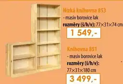 IDEA nábytek Nízká knihovna 853 nabídka
