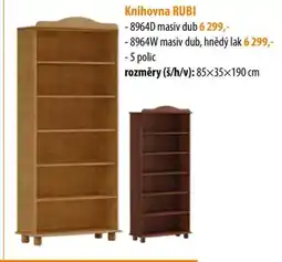 IDEA nábytek Knihovna RUBI nabídka