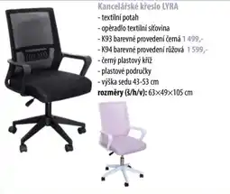 IDEA nábytek Lyra kancelářské křeslo nabídka