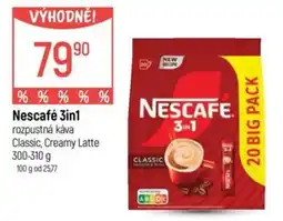 Globus Nescafe 3in1 nabídka
