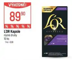 Globus L'OR Kapsle nabídka