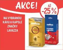 Globus Lavazza káva a kapsle nabídka