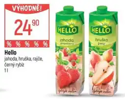Globus Hello jahoda, hruška, rajče, černý rybíz nabídka