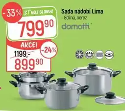 Globus domotti Sada nádobí Lima nabídka