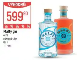 Globus Malfy gin nabídka