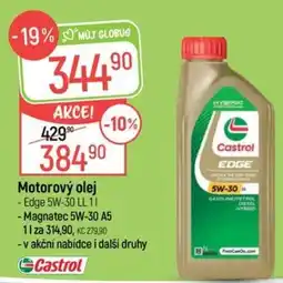 Globus Castrol motorový olej nabídka