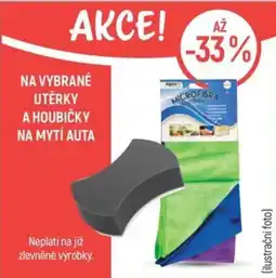 Globus Microfibra utěrky a houbičky na mytí auta nabídka