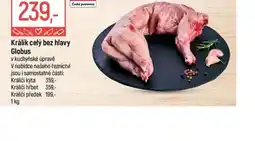Globus Globus králík celý bez hlavy nabídka