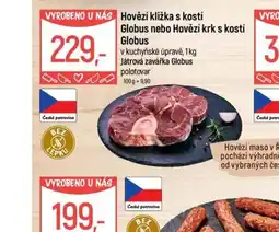 Globus Globus hovězí kližka s kostí nabídka