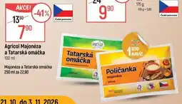 Globus Agricol majonéza a tatárska omáčka nabídka