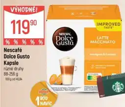 Globus Nescafé Dolce Gusto kapsle nabídka