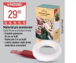 Globus Oasis Florex aranžovací hmota nabídka