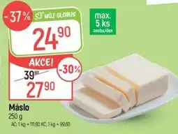 Globus Máslo nabídka