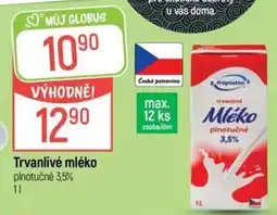 Globus Pragolaktos trvanlivé mléko plnotučné 3,5% nabídka