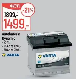 Globus Varta autobaterie dynamic nabídka