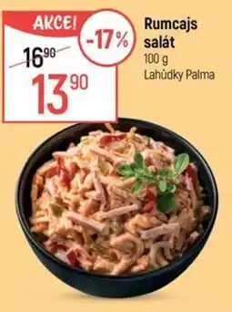 Globus Lahůdky Palma rumcajs salát nabídka