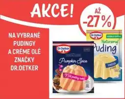 Globus Dr.Oetker puddingy a créme olé nabídka