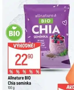 Globus Allnature Bio Chia semínka nabídka