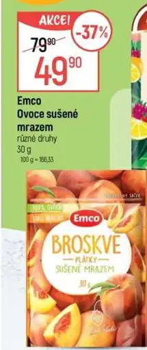 Globus Emco ovoce sušené mrazem nabídka