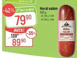 Globus Horal salám nabídka