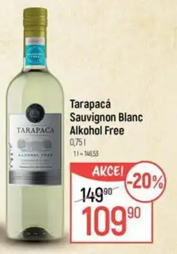 Globus Tarapacá sauvignon blanc alkohol free nabídka