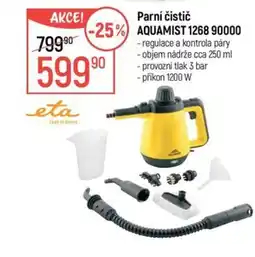 Globus eta Parní čistič AQUAMIST 1268 90000 nabídka