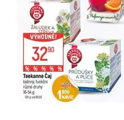 Globus Teekanne Čaj nabídka