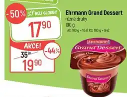 Globus Ehrmann grand dessert nabídka