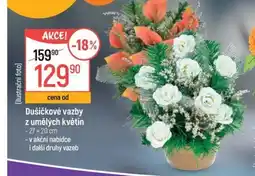 Globus Dušičkové vazby z umělých květin nabídka