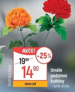 Globus Umělé podzimní květiny nabídka