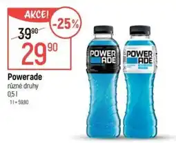 Globus Powerade různé druhy nabídka