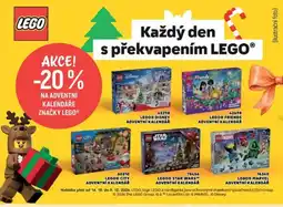 Globus Na adventní kalendáře značky Lego nabídka